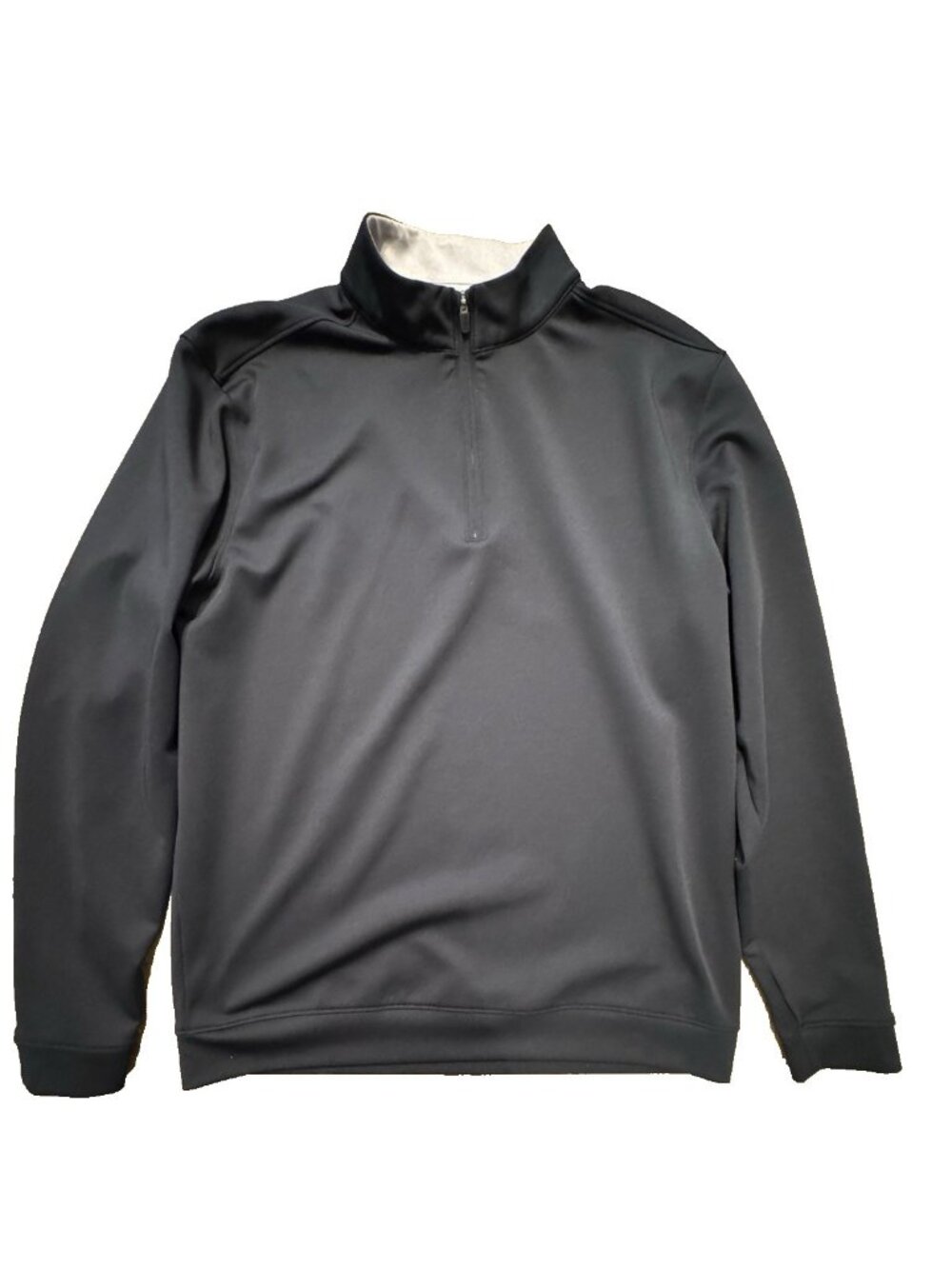 Johnnie-O Motion Men's M Quarter Zip Performance Diaz Stretch Pullover Black